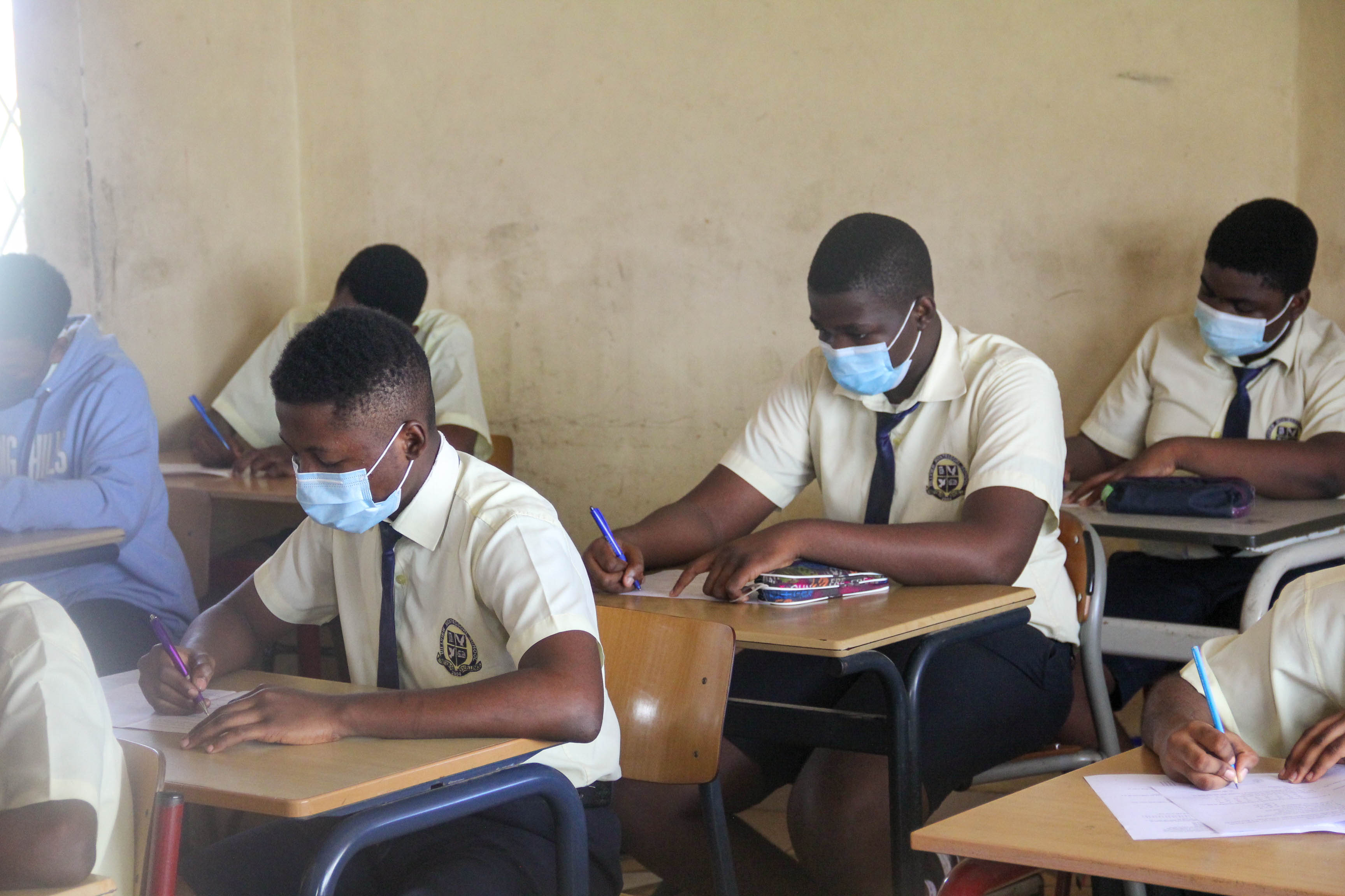 Students learning